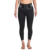 Tommie Copper Women’s Pro-Grade Lower Back Support Leggings I Breathable, Adjustable Straps, UPF 50 Discreet Low Back Support