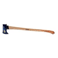 Estwing Maul, 6 lb Head, Wood Splitting Maul with Hickory Wood Handle, Model #62443, 36