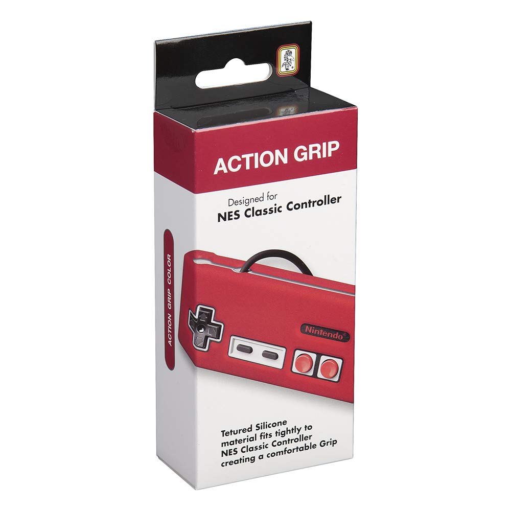 Officially Licensed Nintendo Action Grip NES Classic Controller - Red