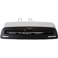 Fellowes Neptune 3 125 Laminator with 10 Pouches, 12.5 Inch (5721401), Silver, Black