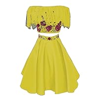Mollybridal 2024 Off The Shoulder Two Pieces Short Homecoming Graduation Dresses Boho Sleeves Flowers Embroidery