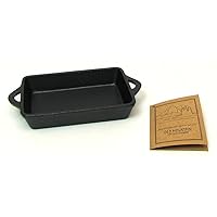 Old Mountain Cookwares Cast Iron Rectangle Single Serve Dish Kitchenwares