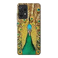 R0513 Peacock Case Cover for Samsung Galaxy A52, Galaxy A52 5G
