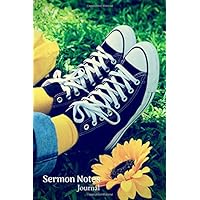 Sermon Notes Journal: (6 x 9 Softcover 100 pages) Sunflower Bible Study and Sermon Notes Pad