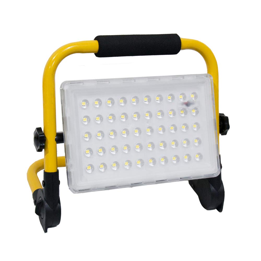 KOKOIN 8500LM 100W COB Rechargeable Portable LED Work Light, Super Bright Waterproof Flood Lights for Outdoor Camping Hiking Emergency Car Repairin...