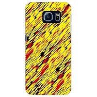 SECOND SKIN Paint Camo Yellow/for Galaxy S6 SC-05G/docomo DSC05G-ABWH-199-A020