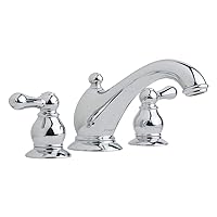 Allura Bathroom Faucet Double Handle with Drain Assembly