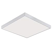 ENERGMiX LED Surface-Mounted Ceiling Light Peckenpanel Square 40 Watt Square 60 x 60 cm with Frame Cool White