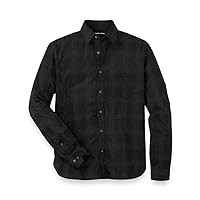 Paul Fredrick Men's Classic Fit Cotton Check Print Casual Shirt