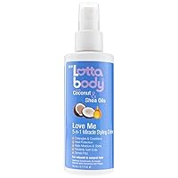 Lotta Body, Love Me 5 in 1 Miracle Creme, Heat Protection For a Moisture & Brilliant Hair, 5.1 Fl Oz