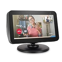 AutoSonic Stand for Echo Show 5 (1st Gen and 2nd Gen) | Adjustable Design Compatible with Alexa Show 5 | Magnetic,Swivel and Tilt | Black
