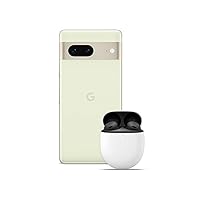 Google Pixel 7 – Unlocked Android 5G Smartphone with wide-angle lens and 24-hour battery – 256GB – Lemongrass + Pixel Buds Pro Wireless Earbuds, Bluetooth Headphones – Charcoal