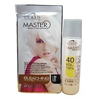Hair Bleaching Kit (lightening power 15 g. + developer 50 ml.) WHITE color