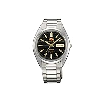 Orient Tristar Men's Classical Automatic Black Textured Dial Watch AB00007B