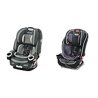 Graco 4Ever DLX 4 in 1 Car Seat, Infant to Toddler Car Seat, with 10 Years of Use, Bryant & Slimfit 3 in 1 Car Seat, Slim & Comfy Design Saves Space in Your Back Seat