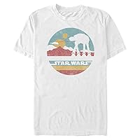 STAR WARS Mountain Men's Tops Short Sleeve Tee Shirt