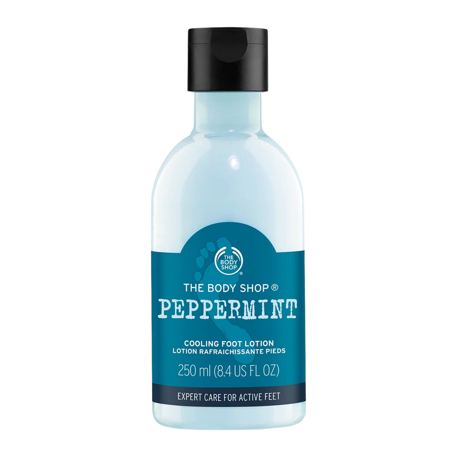 The Body Shop Peppermint Cooling Foot Lotion – For Tired Feet – 8.4 oz