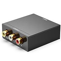 BAILAI to AV Converter to RCA CVBS L/R Video Adapter 1080P Switch with Mini USB Power Cord for TV Box AV