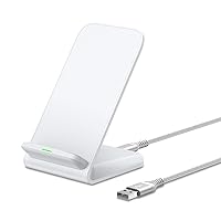 Pixel Fast Wireless Charger, 15W Wireless Charging Stand for Google Pixel 8/8 Pro/7a/7 Pro/6 Pro, Android Phone Wireless Charger Stand for Samsung Galaxy S24 Ultra/S23 FE/S22, iPhone 15/14/13/Pro/Max