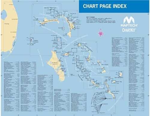 Maptech ChartKit the Bahamas to Crooked Island Passage Region 9 7th Edition