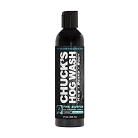 Chuck's Hog Wash - All Natural Beard and Body Wash - The Surfer Scent, 8 oz - Leaves Your Beard Softer than its Ever Been and is Suitable for Daily Use