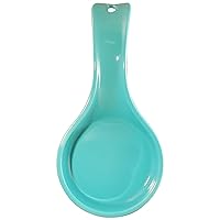 Reston Lloyd Rest Plastic Counter Stove Top Utensil Holder for Spoons, Ladle, Tong, 8.5 x 4 inch, Turquoise