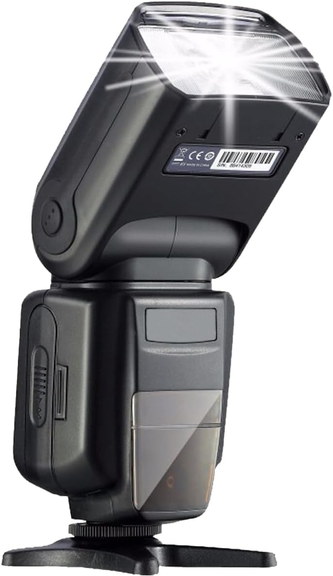 Speedlite Flash with LCD Display Compatible with Canon EOS Rebel T7