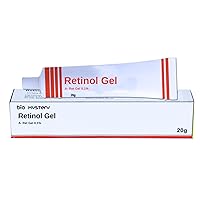 Retinol Gel 0.1 Vitamin A Repairs Fine Lines & Wrinkles, Scar Treatment, Sun Spots, Anti-Aging Formula (20 Gram / 0.7 Oz)