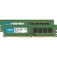 Crucial RAM 8GB Kit (2x4GB) DDR4 2666 MHz CL19 Desktop Memory CT2K4G4DFS8266