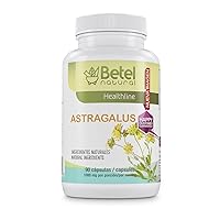 Premium Astragalus Herb Extract Immune and Antioxidant Support Herbal Supplement - 90 Caps