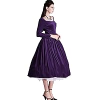 Women's Vintage Style Velvet Elegant Cocktail Dress plus1x-10x(SZ 16-52)