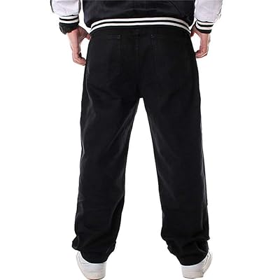 LUOBANIU Men's Baggy Jeans Hip Hop Jeans Loose fit 90s Vintage Cargo Pants  Baggy Fit Fashion Dance Skater Skateboard Pants