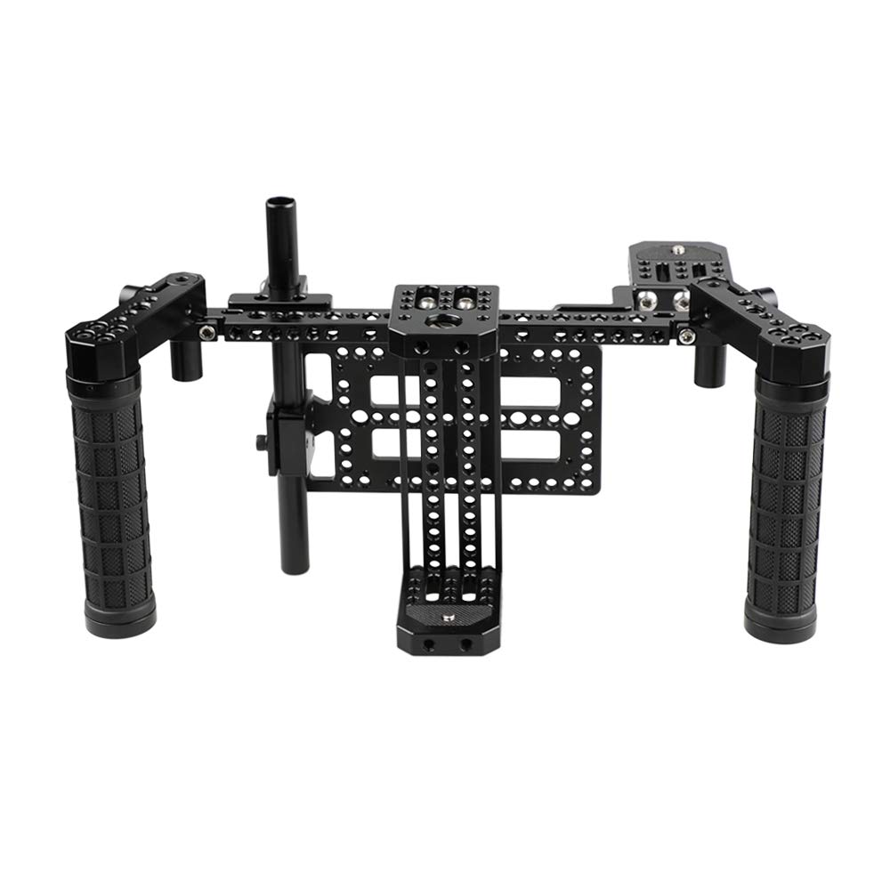 CAMVATE Director's Monitor Cage with Multi-Function Plate for 5" & 7" Director's Monitor Cage