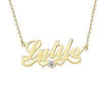 Personalized Name Diamond Necklace