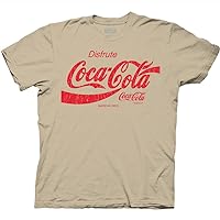 Ripple Junction Coca-Cola Mexico Logo Drink Adult T-Shirt Officially Licensed