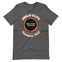 Pleasanton Texas Annular Solar Eclipse T-Shirt October 14, 2023 for The Total Best Time of Your Life