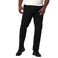 Men's Big & Tall Extreme Motion Flat Front Regular Straight Pant