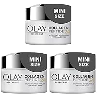 Olay Regenerist Collagen Peptide 24 Face Moisturizer, Trial Size, 0.5 oz (Pack of 3)