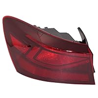 RAREELECTRICAL New Halogen Outer Left Tail Light Compatible With Kia Forte LXS Sedan 4 Door 2.0L 2019 2020 2021 2022 2023 By part number 92401M7000 92401-M7000 92401 M7000 KI2804156