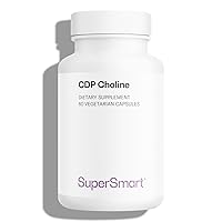 CDP Choline 1000mg per Day (Patented & High Dose) - Cognizin Citicoline Supplement | Non-GMO & Gluten Free - 60 Vegetarian Capsules