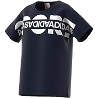 adidas Girls ID Boxy Graphic Tee Tshirt Kids Youth Junior DV0281 Training (170/14-15 Years)