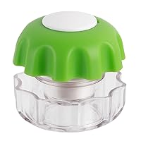 EZY DOSE Crush Pill, Vitamins, Tablets Crusher and Grinder, Effortlessly Crushes Medications into Fine Powder, Features Storage Compartment, Durable, Easy-to-Use Design, Green, Small, BPA Free