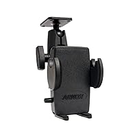 ARKON Mounts SM4RM2XMAMPS Drill-Base Phone Mount for iPhone 13 12 11 Pro Max Galaxy S22 S21, Black