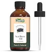 Acai Berry (Euterpe Oleracea) Oil | Pure & Natural Carrier Oil for Skincare, Hair Care & Massage - 30ml/1.01fl oz
