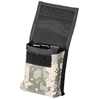 LensCoat 2-Battery Pouch Camouflage Camera Battery Holder for Pro DSLR (Digital Camo) lenscoat