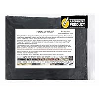 Finally Hair Fibers Refill Bag - 56 Grams of Premium Hair Loss Concealer in a Refill Bag (Dark Salt & Pepper)