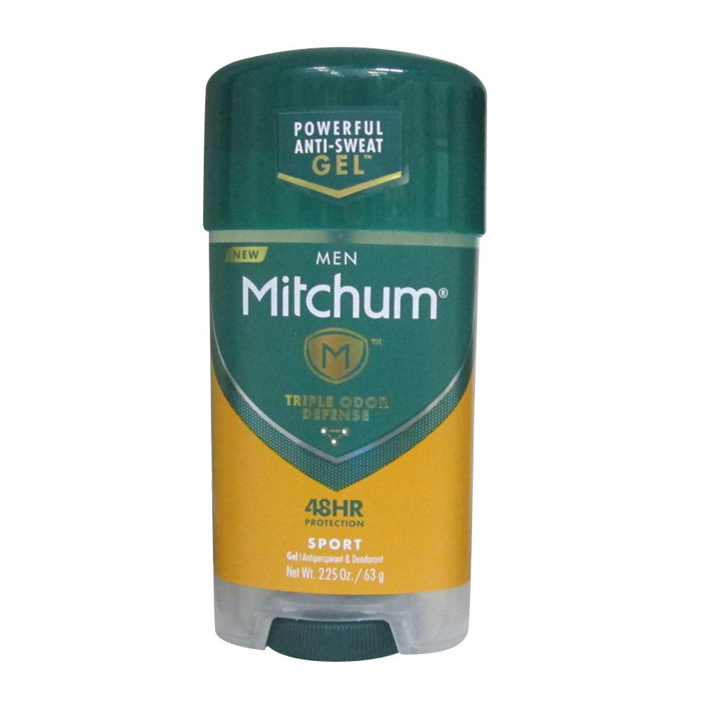 Mitchum Men Gel Antiperspirant Deodorant, Sport, 2.25 Ounce (Pack of 6)