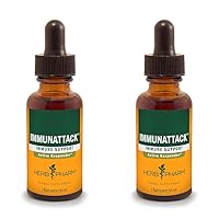 Herb Pharm Immunattack Liquid Herbal Formula for Immune System Support - 1 Ounce (FIMAT01) (Pack of 2)
