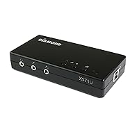 Diamond Multimedia USB 7.1 Surround Sound Audio Box/Cards XS71UV2 for Windows 10, 8.1, 8 and 7