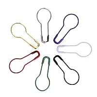100pcs/pack Pins Gourd Shape Metal Clips Knitting Stitch Marker Tag Pins Metal, 100pcs Practical